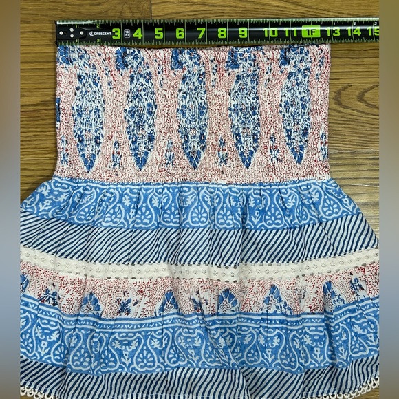 Bell by Alicia Bell Pink and Blue Mini Skirt Set - Picture 9 of 13